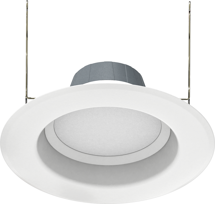 RAB Lighting 14W 6-Inch LED Retrofit Downlight, 2700K, Energy Star, Matte White, R6R14827120WS