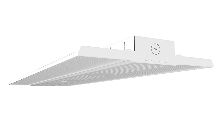 RAB Lighting Field-Adjustable LED High Bay w/ Emergency Battery Backup, CCT Selectable, 40,105 thru 59,933 Lumens, 120-277V, RBAY17L/E