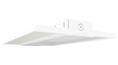 RAB Lighting Field-Adjustable LED High Bay w/ Emergency Battery Backup, CCT Selectable, 24,305 thru 40,539 Lumens, 120-277V, RBAY17M/E