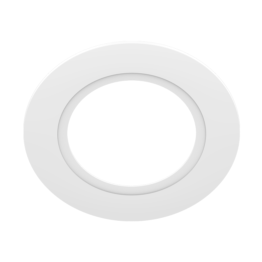 RAB Lighting Retrofit Downlight Goof Ring 4"-6", RFLED-GOOF-4R-6R-W