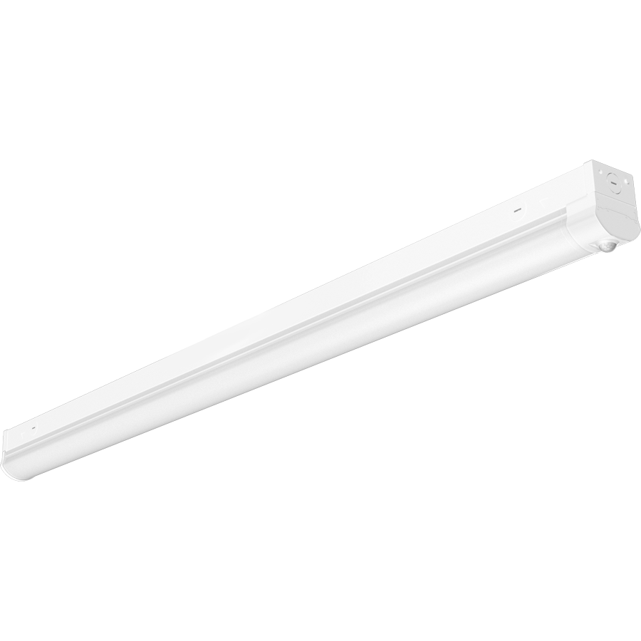 RAB Lighting SR4L LED Strip, 4 Ft., 12/16/20/24/28W, CCT Selectable, Microwave Sensor, White, SR4L/MVS