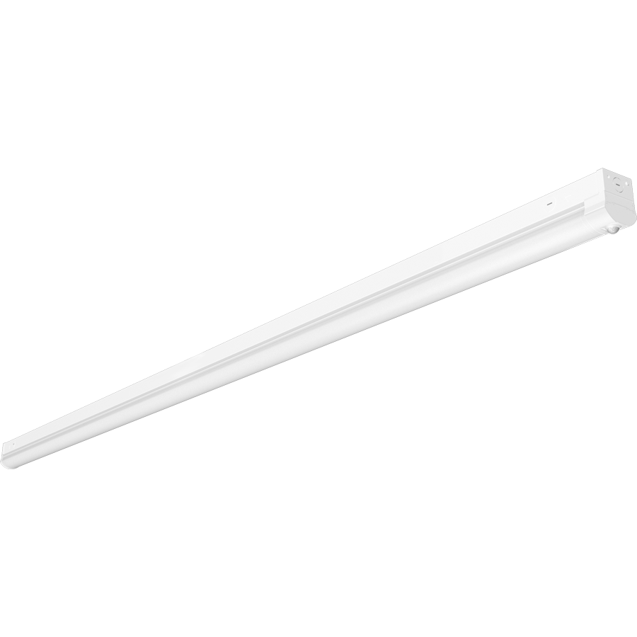 RAB Lighting SR8H LED Strip Light, 8 ft, 45/55/65/75/85W, CCT Selectable, PIR Sensor, Battery Backup, White, SR8H/PIR/E