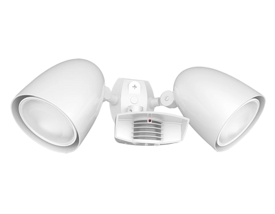RAB Lighting STEALTH Sensor + PAR LED Lamp Kit, Bullet Hood, 110° Detection, CCT Selectable, 38W, 3,600 Lumens, 120-277V, White, STL110HBW/L