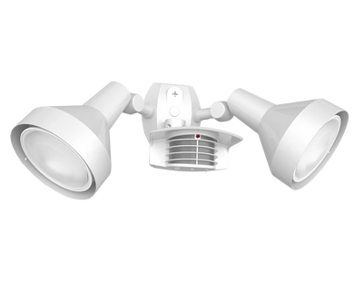 RAB Lighting STEALTH Sensor + PAR LED Lamp Kit, Bell Hood, 200° Detection, CCT Selectable, 38W, 3,600 Lumens, 120-277V, White, STL200HW/L