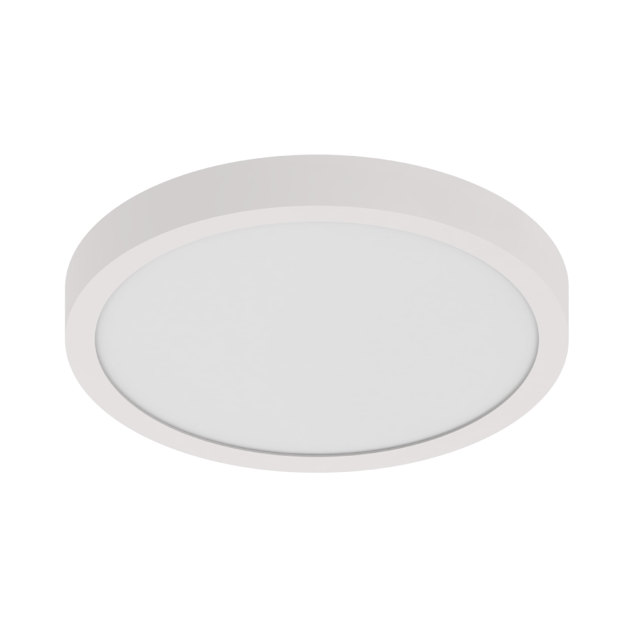 RAB Lighting SUMO 12" Round LED Surface Mount, CCT Selectable, 1,950 Lumens, 120-277V, SUMO-R-12-D10