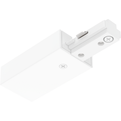 RAB Lighting Top Access End Feed, White, TK-EF