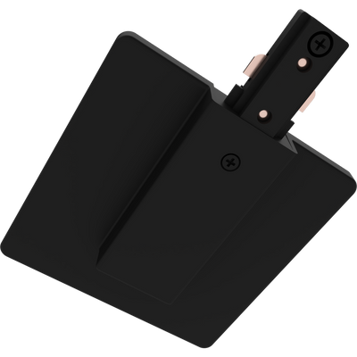 RAB Lighting Junction Box End Feed, Black, TK-JB/B