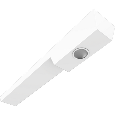 RAB Lighting Suspension End Feed Wired Cover, White, TK-SEFWC