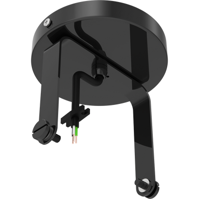 RAB Lighting TRACK22 Track Light Large, Monopoint, Black, TK22LB-CM-KIT
