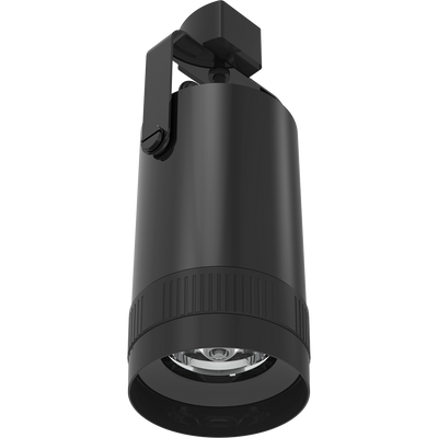 RAB Lighting TRACK22 Track Light Large, 30/25/20W, CCT Selectable, Black, TK22LB
