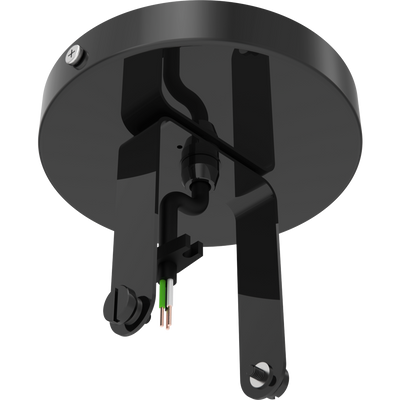 RAB Lighting TRACK22 Track Light Small, Monopoint Kit, Black, TK22SB-CM-KIT