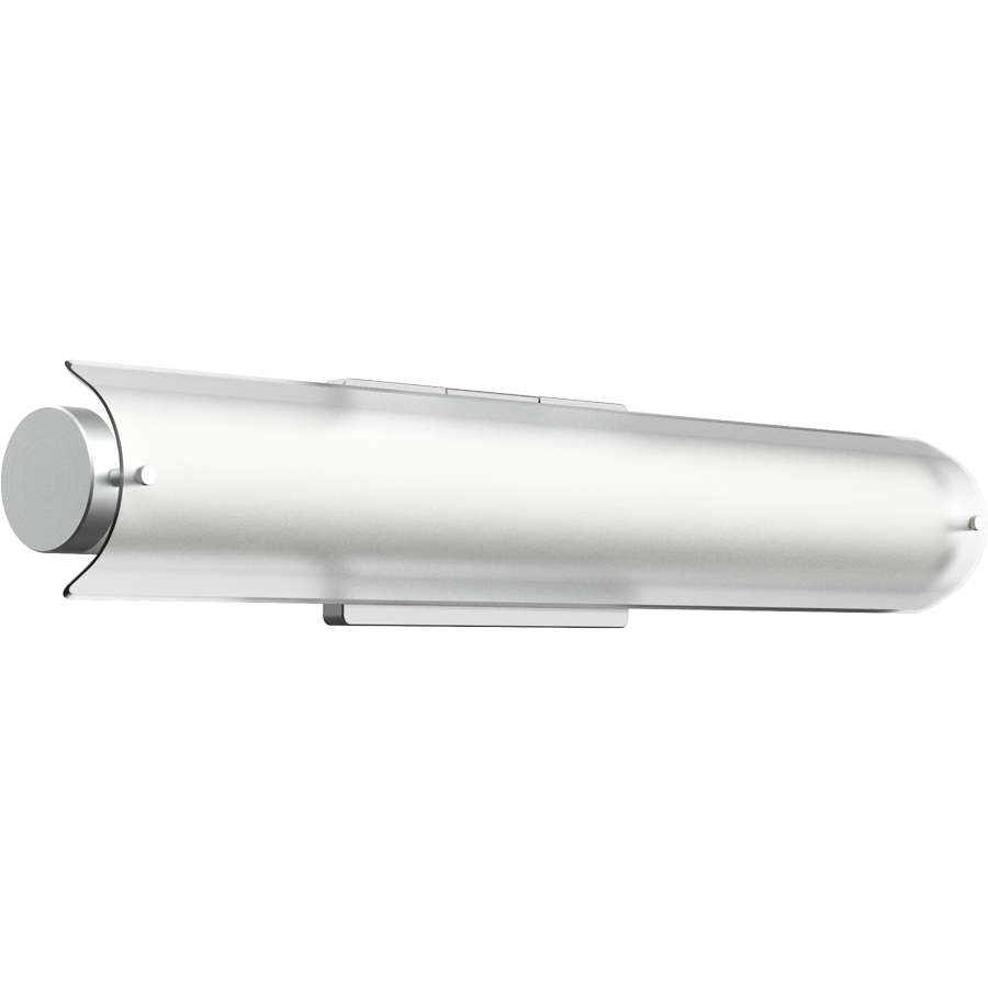 RAB Lighting Radiance Vanity 24 In., 20/15/10W, CCT Selectable, Field-Adjustable Dimming, Brushed Nickel, V1-24