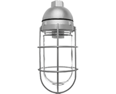 RAB Lighting VP1S Vaporproof Pendant, 150W, A19, 1/2 In., Silver, VP1S