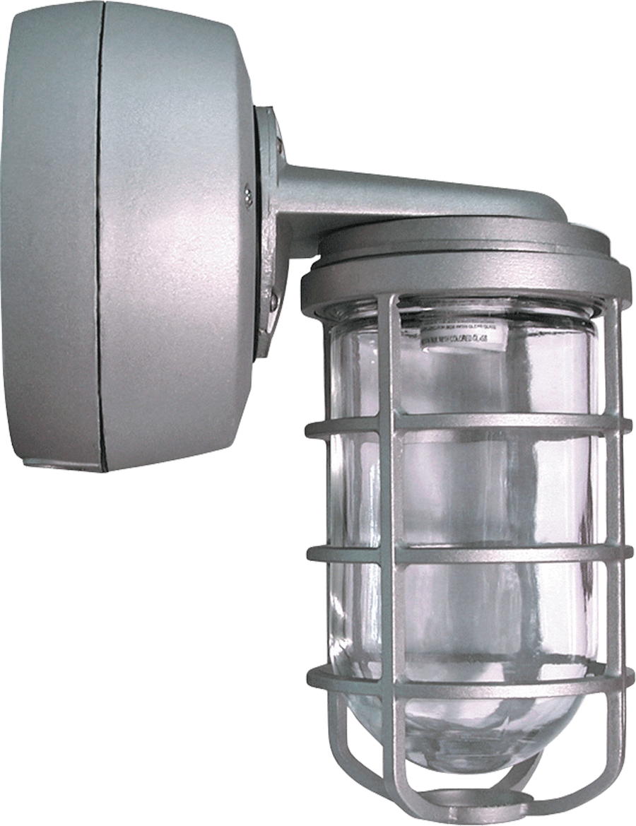 RAB Lighting VXBR Wall Bracket, 200W, 3/4 In. Box, Silver, VXBR2S-3/4