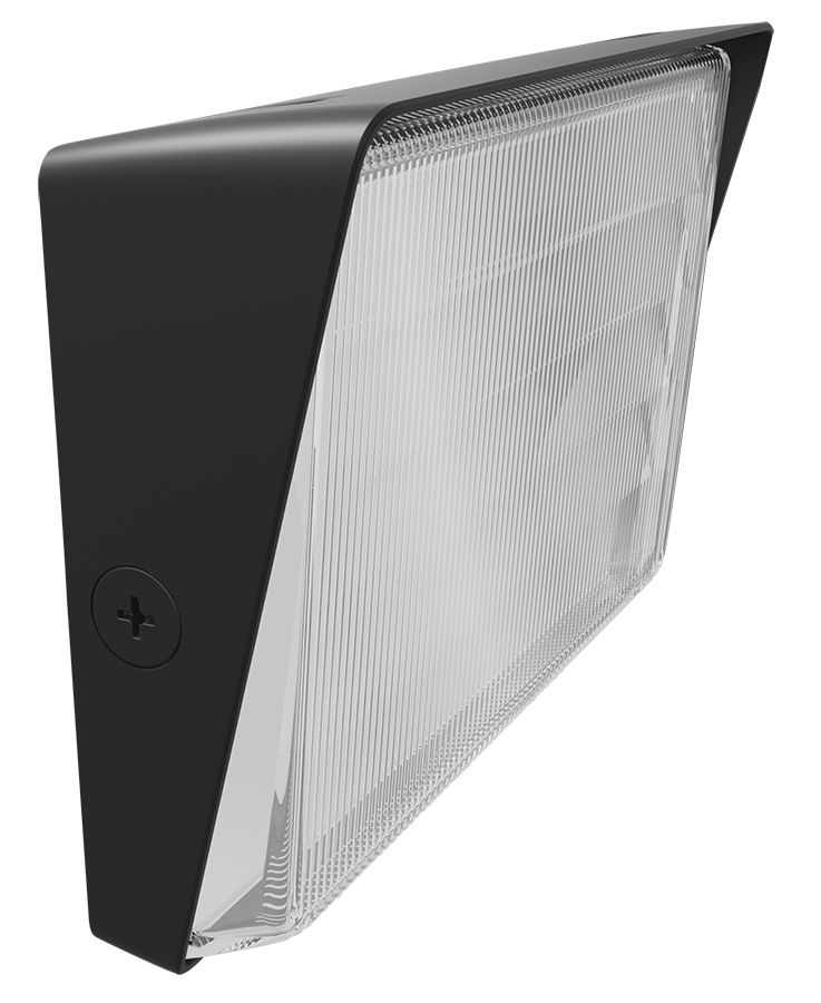 RAB Lighting W34 Field-Adjustable Slim LED Wall Pack, 80 | 60 | 40W, CCT Selectable, 120-277V, W34M