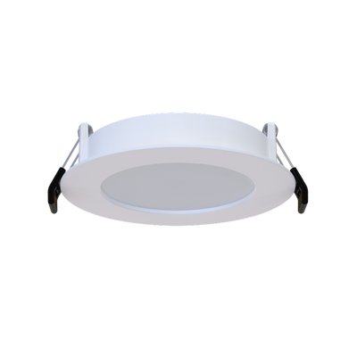 RAB Lighting Wafer 4 In. Recessed Downlight, 9W, CCT Selectable, Smooth White Trim, WFR17-4