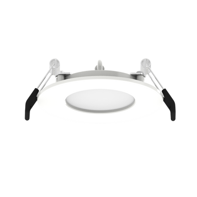 RAB Lighting 3" 6 Watt LED Edge-Lit Wafer Downlight, Smooth Trim, CCT Selectable, 120V, WFRL3R69CCT120WS