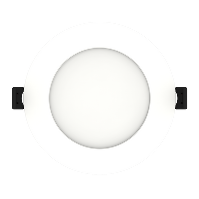 RAB Lighting 4" 9 Watt LED Edge-Lit Wafer Downlight, Smooth Trim, CCT Selectable, 120V, WFRL4R99FA120WS