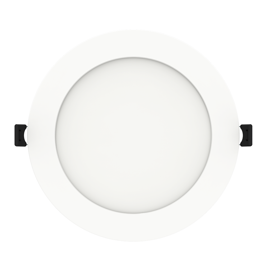 RAB Lighting 6" 13 Watt LED Edge-Lit Wafer Downlight, Smooth Trim, CCT Selectable, 120V, WFRL6R139FA120WS