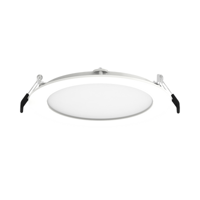 RAB Lighting 6" 13 Watt LED Edge-Lit Wafer Downlight, Smooth Trim, CCT Selectable, 120-277V, WFRL6R139FADWS