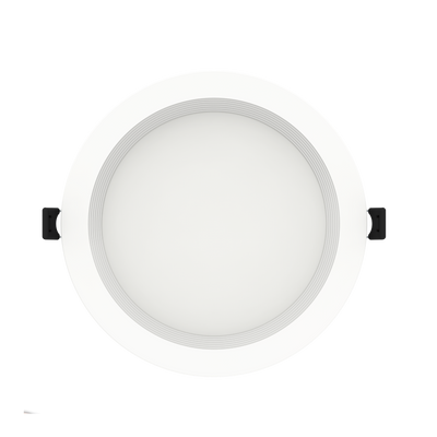 RAB Lighting 6" 14 Watt LED Edge-Lit Wafer Downlight, Baffle Trim, CCT Selectable, 120V, WFRL6R149FA120WB