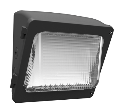 RAB Lighting WPX Field-Adjustable LED Wall Pack, 30 | 20 | 15W, CCT Selectable, Microwave Sensor, 120-277V, Bronze, WPX1/MVS