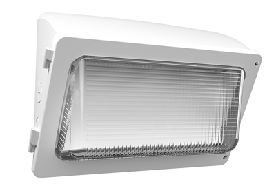 RAB Lighting WPX Field-Adjustable LED Wall Pack, 80 | 60 | 40W, CCT Selectable, Microwave Sensor, 120-277V, White, WPX2W/MVS