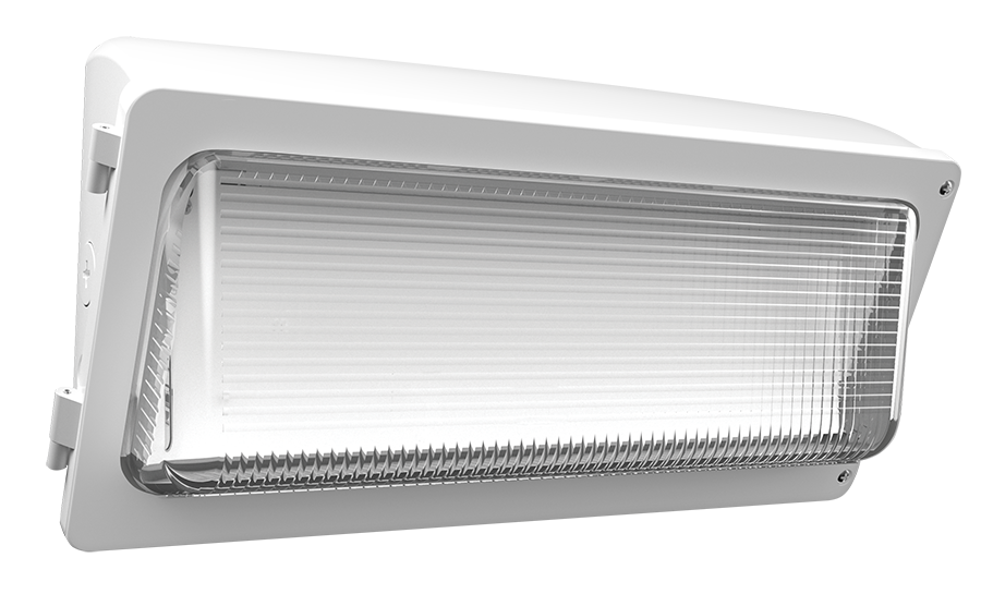 RAB Lighting WPX3 Wall Pack, 130/100/65W, CCT Selectable, Occupancy Sensor, White, WPX3W/MVS