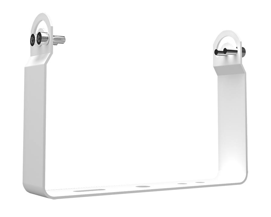RAB Lighting X22-60 Yoke Mount Kit, White, X22YOKE60W