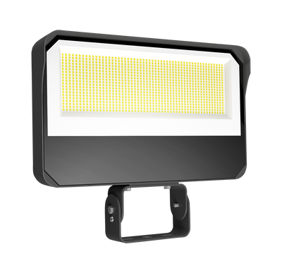 RAB Lighting High Output X34 LED Flood Light, Trunnion Mount, CCT Selectable, 19,174 thru 39,155 Lumens, 120-277V, Bronze, X34-250T