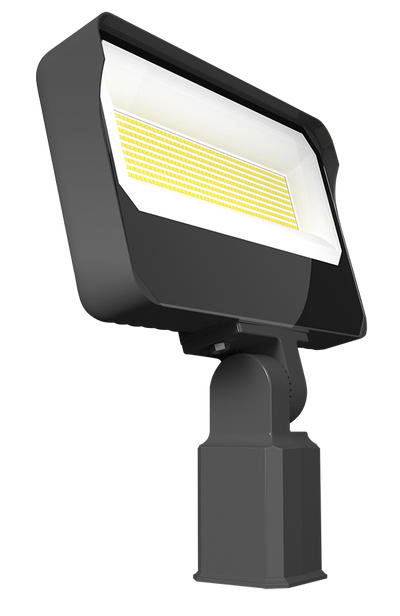 RAB Lighting X34 LED Flood Light, 120 | 140 | 160W, CCT Selectable, 17,458 thru 24,168 Lumens, Slipfitter Mount, Photocell, 120-277V, Bronze, X34XXL