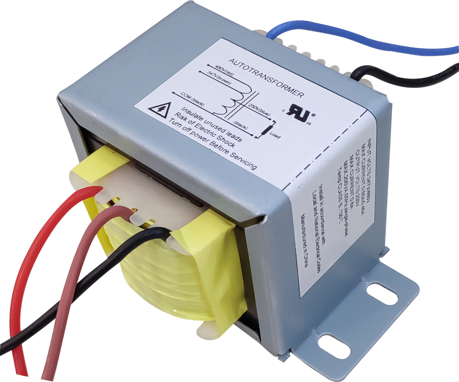 RAB Lighting HID Transformer, 200W, 480V, White, XFMR200-480-277