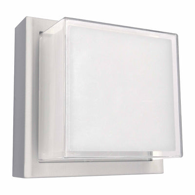 Westgate Mfg LRS Outdoor Wall Light, 12W, CCT Selectable, CRI90, IP44, White, LRS-G-MCT-C90-WH