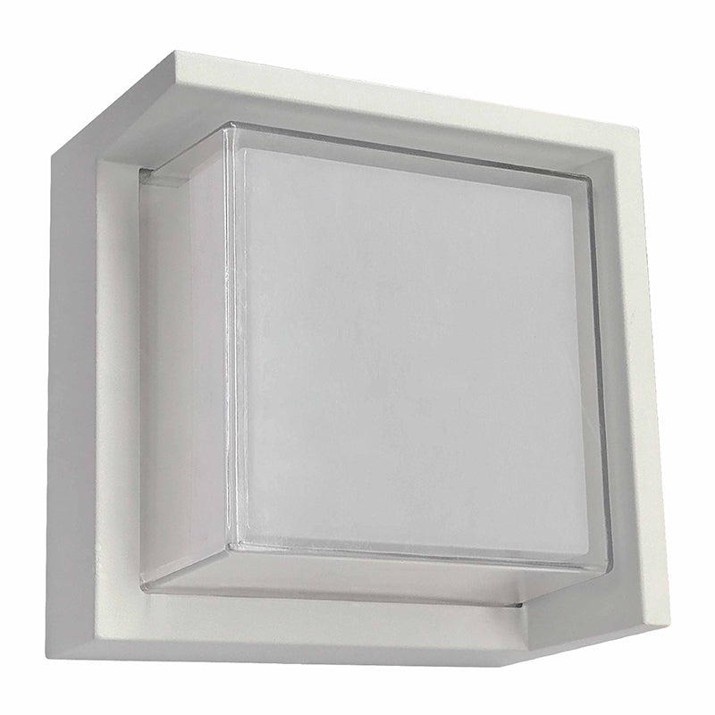 Westgate Mfg LRS Outdoor Wall Light, 12W, CCT Selectable, CRI90, IP44, White, LRS-H-MCT-C90-WH