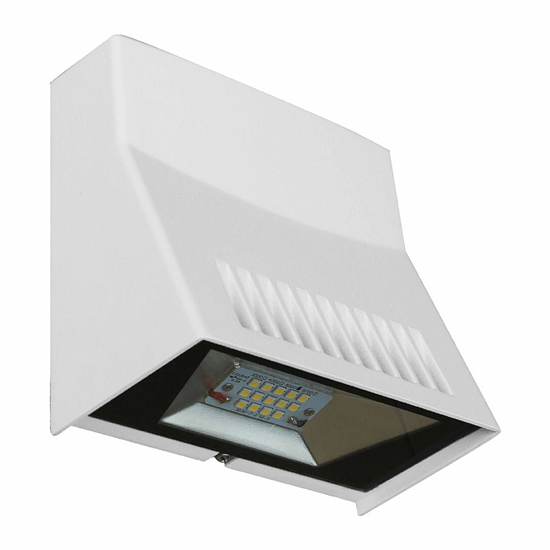 Westgate Mfg Mini Cutoff Wallpack, 12W, 3000K, White, LMW-12W-30K-WH