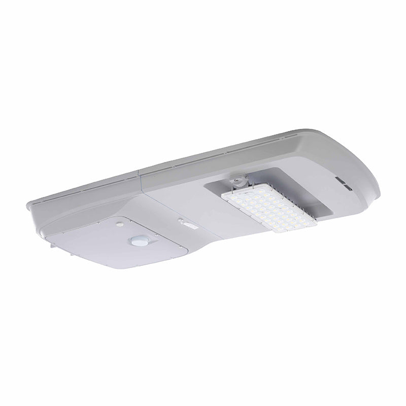 Westgate Mfg Solar Roadway/Flood Light, 54W, 5000K, 6,000 lm, Light Grey, SOLF-54W-50K
