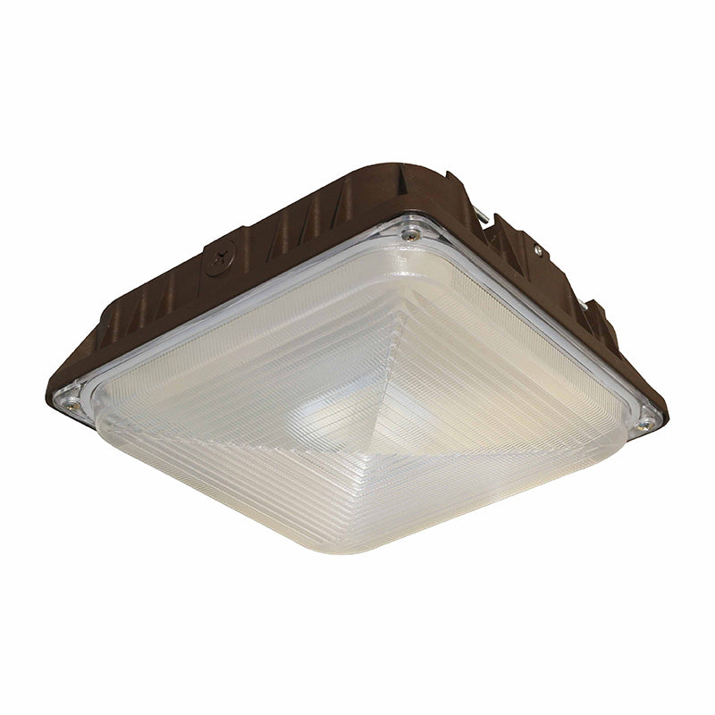 Westgate Mfg CDLX X-GEN Surface Canopy, 5/10/15/25W, 5000K, 0-10V Dimmable, IP65, Bronze, CDLX-SM-5-25W-50K