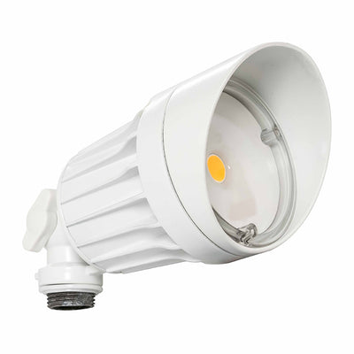 Westgate Mfg Round Flood Head, 10W, 3000K, 120V, White, FLS-10W-30K-WH
