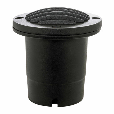 Westgate Mfg Well Light, Cast. Aluminum, G5.3 MR16 12V/50W Max, Black, 3 FT Cable WL-105-1-BK