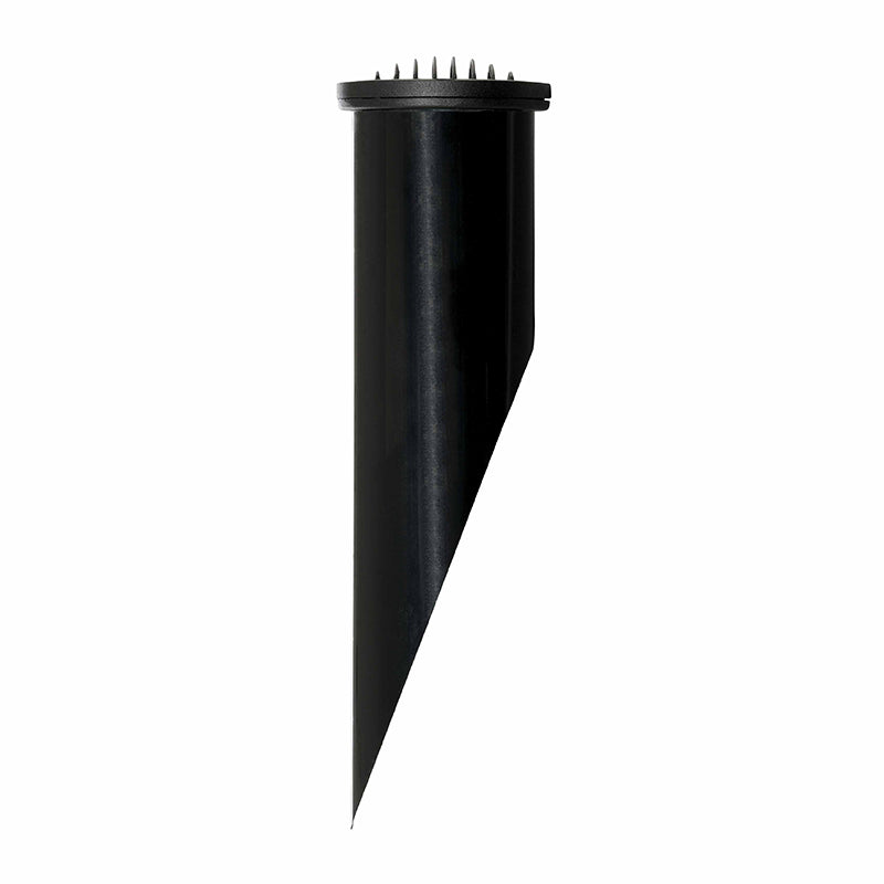 Westgate Mfg Well Light, Aluminum, MR16 12V 50W Max, Black, Louvered Lens, Pvc Sleeve WL-138-BK