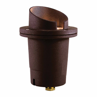 Westgate Mfg Well Light, Aluminum, LED MR16-400L-30K Incl., Flat Temp. Glass, Bronze Paint, 3 FT Cable WL-181-BR