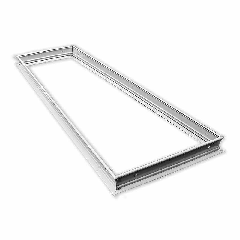 Westgate Mfg LPNG Recessed Mounting Frame, 1X4 Backlit Panel, Aluminum, White, LPNG-RMK-1X4