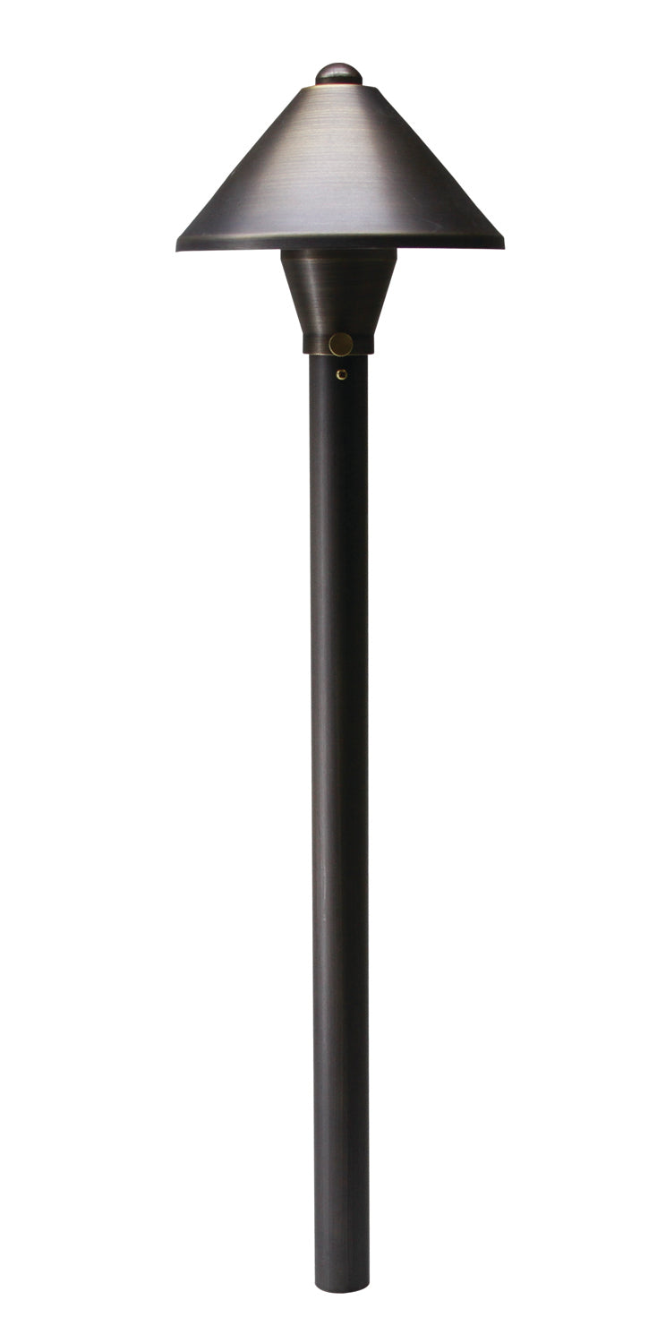 Westgate Mfg LA-117, 3W, 3000K, 12VAC/DC, IP67, Solid Brass, Brass, LA-117-BZ