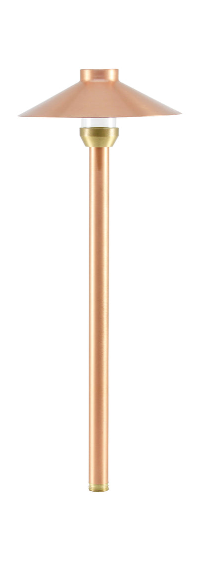 Westgate Mfg LA-118-CR Area Light, 3W, 3000K, 12VAC/DC, Solid Copper
