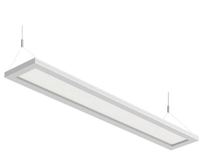 Westgate Mfg Suspended Up/Down Panel Light, 40W, CCT Selectable, 0–10V Dimmable, White, SPL-4FT-40W-MCT-D