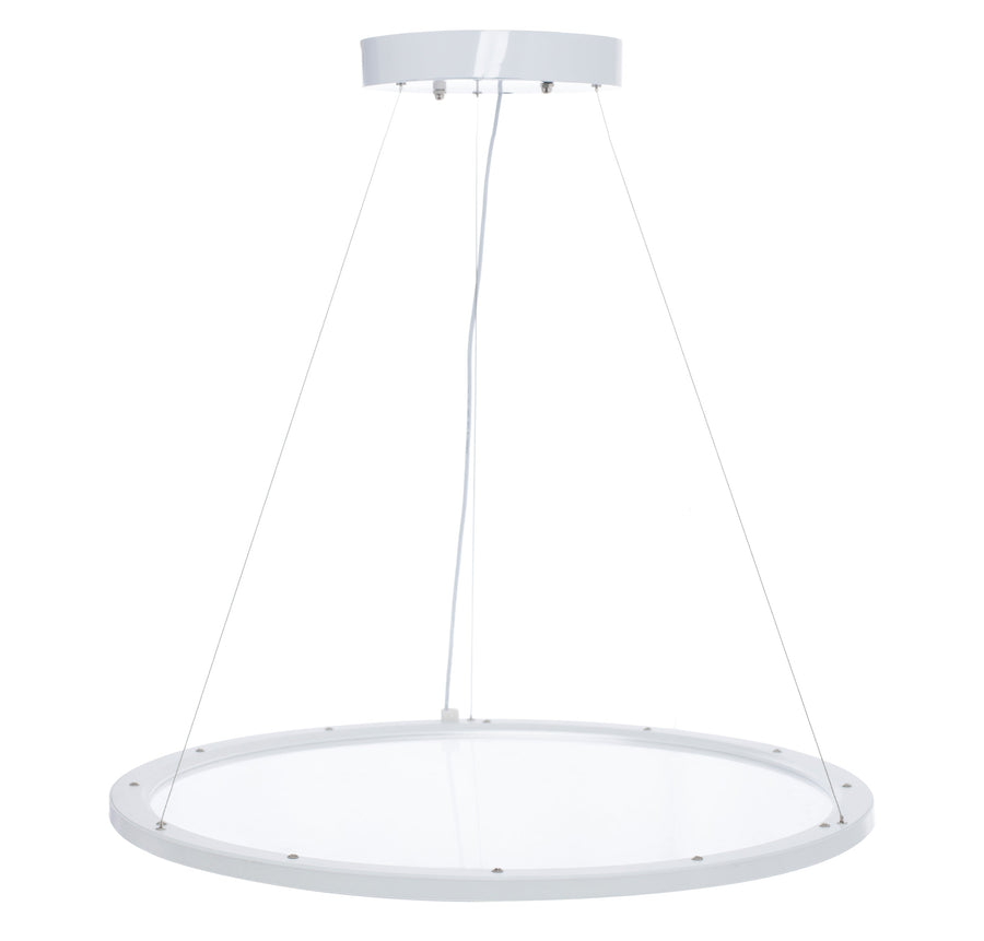Westgate Mfg SRPL Suspended Up/Down Round Panel Light, 40W, 4000K, 0-10V, White, SRPL-40W-40K-D