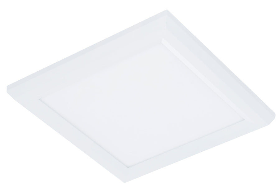 Westgate Mfg 1X1 Surface Mount LED Panel, 18W, 3000K, 0-10V Dimming, White, LPS-1X1-30K-D
