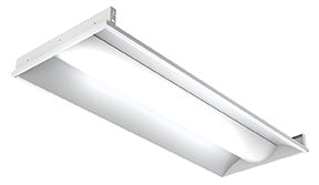 Westgate Mfg LTR 2X4 Direct-Indirect Troffer, 50W, 4000K, 0-10V Dimmable, White, LTR-2X4-50W-40K-D