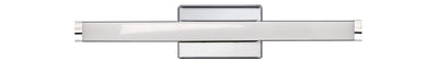 Westgate Mfg LVB 24 In. Vanity Light, 16W, CCT Selectable, Dimmable, Polished-Chrome, LVB-24-MCT-PC
