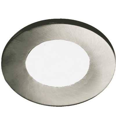 Westgate PL12 3" LED Slim Puck Light - 2W - 5000K - 120 Lumens - 12V - Brushed Nickel, PL12-50K-BN
